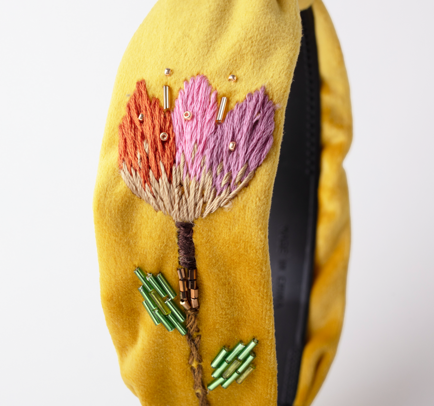 Yellow Flower Headband