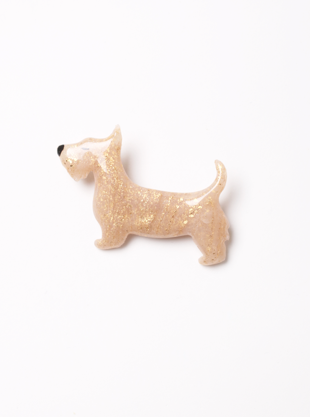 Scottish Terrier Gold Brooch