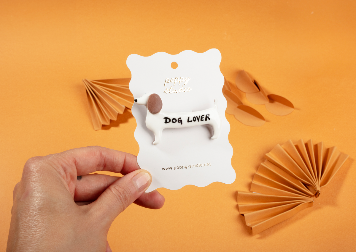 Dog Lover Brooch