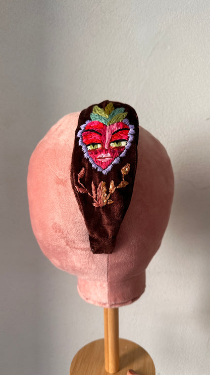 Velvet Heart Headband