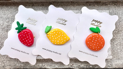 Strawberry Brooch