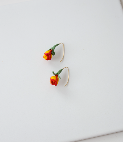 Tulip earrings