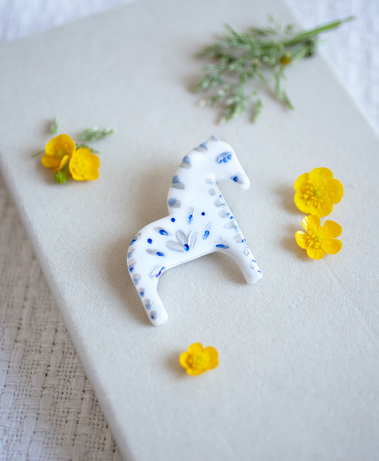 White Horse brooch
