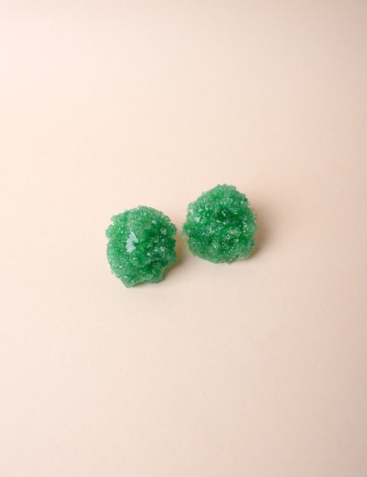 Sugar Green Earrings