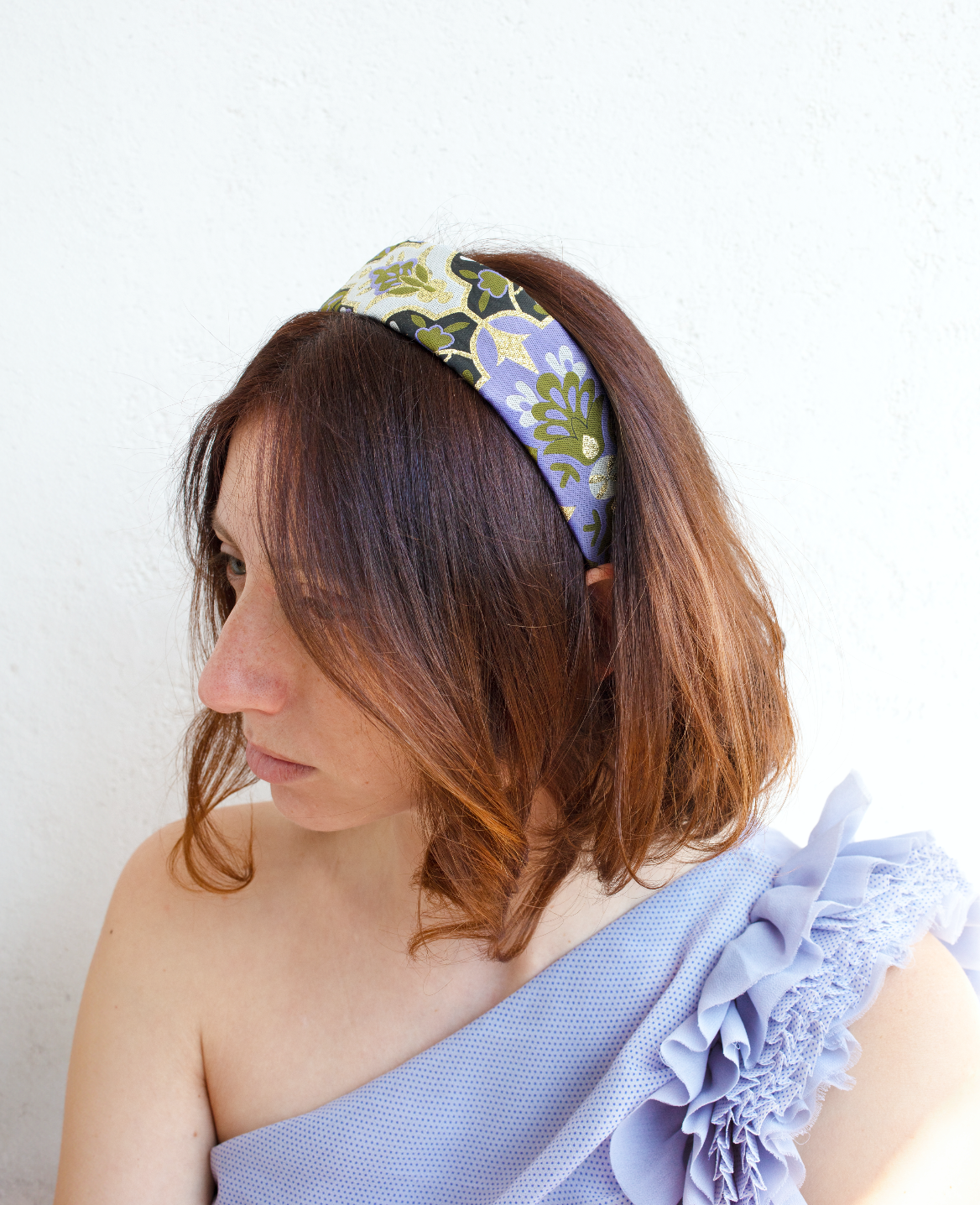 Floral Embroidered Headband