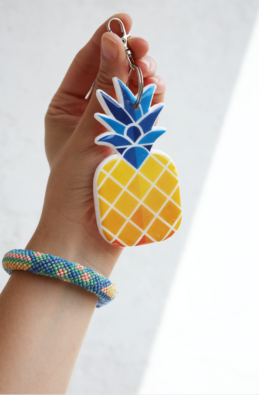 Pineapple Keyring