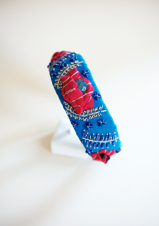 Poppy Beaded Headband