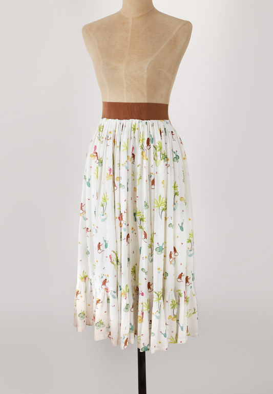 Monkey business skirt