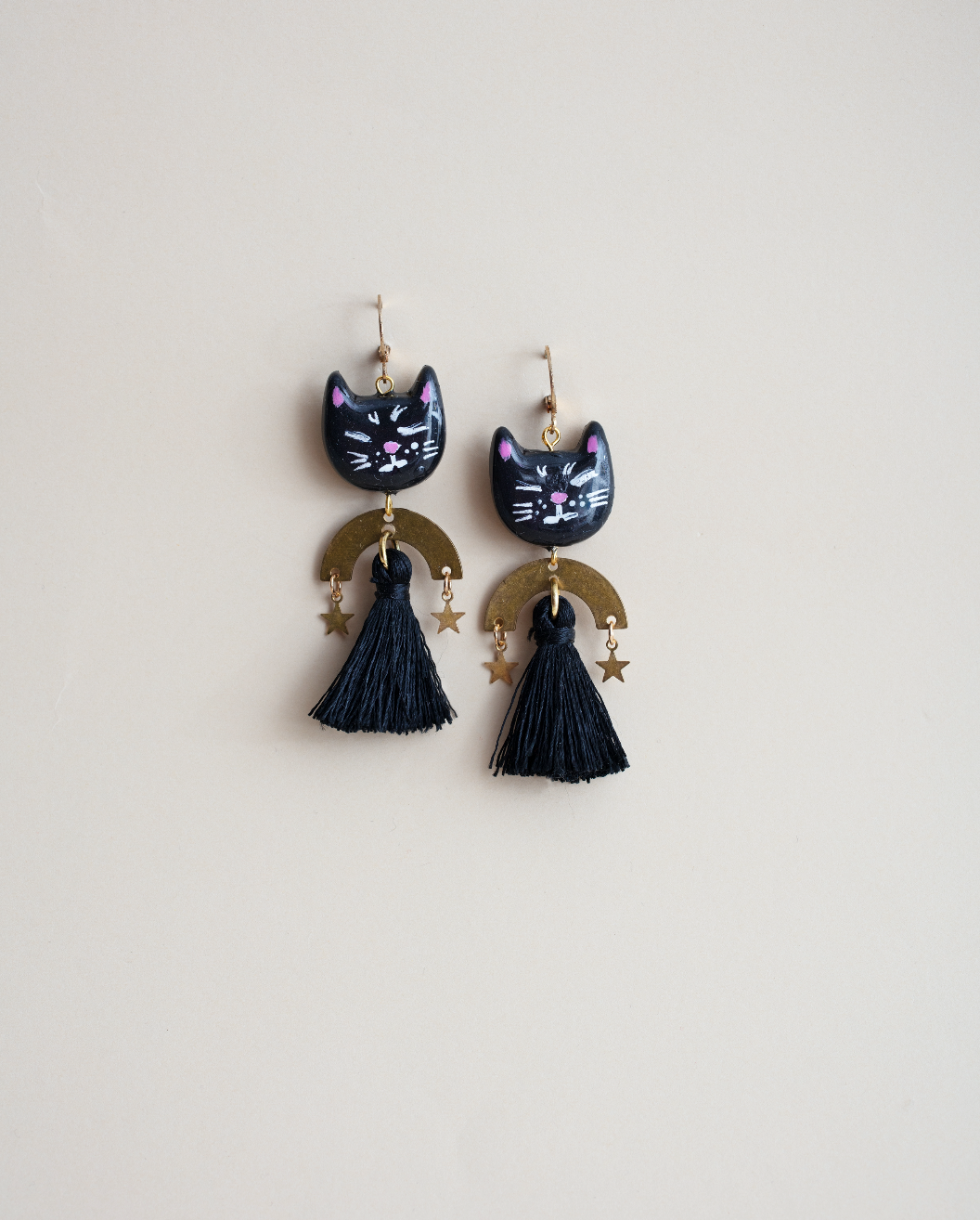 Black Cat earrings