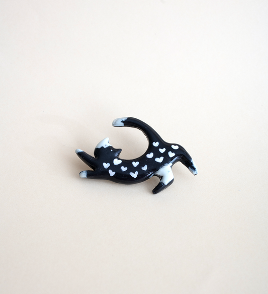 Love Cat Brooch