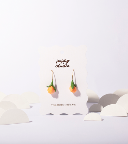 Tulips earrings
