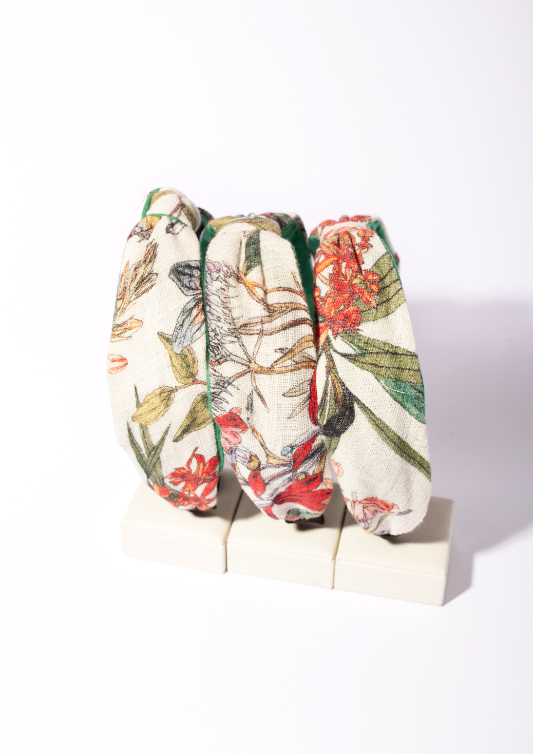 Linen Botanical Headband
