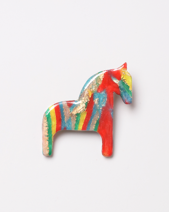 Rainbow brooch