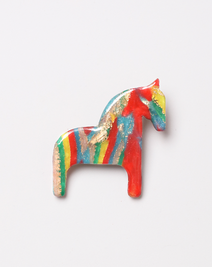 Rainbow brooch