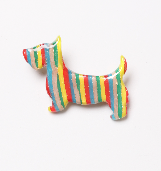 Rainbow brooch
