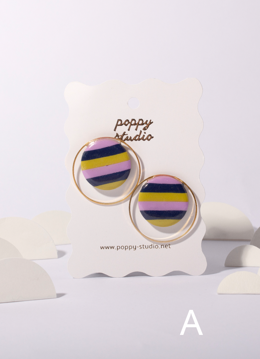 Stripe studs