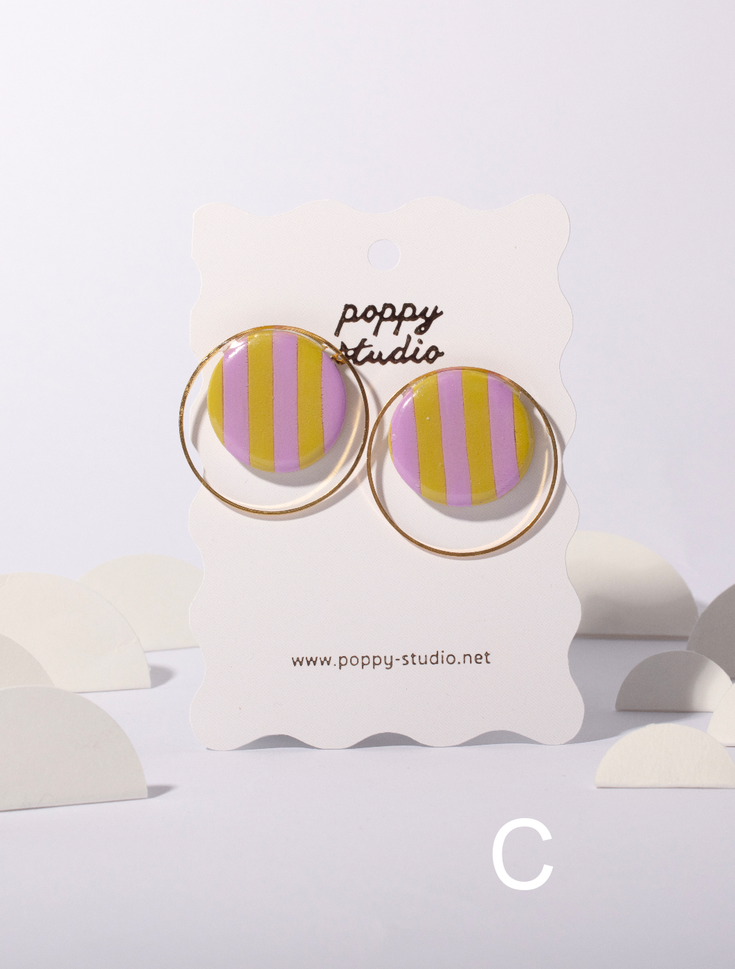 Stripe studs