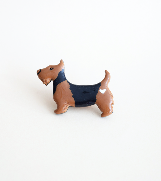 Scottish Terrier Brooch 3