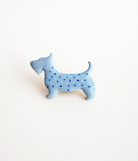 Scottish Terrier Brooch 2