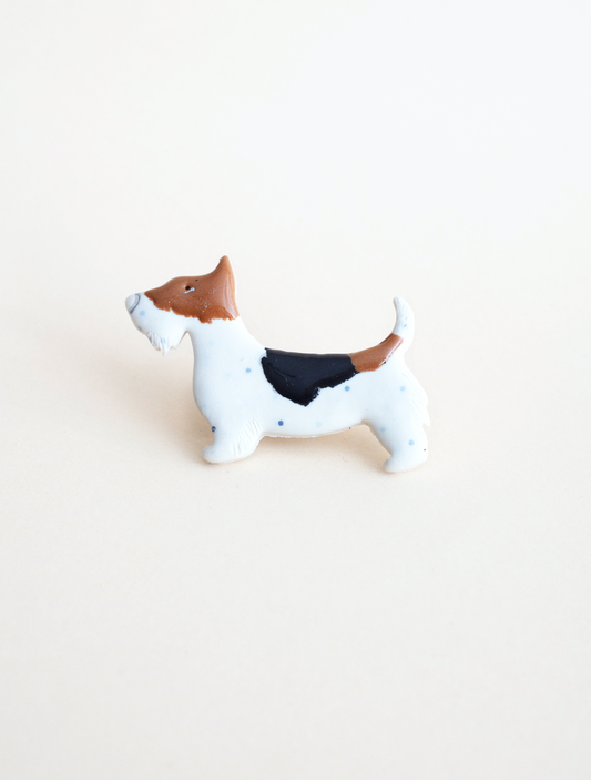 Scottish Terrier Brooch 1