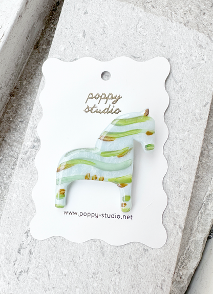 Horse Brooch