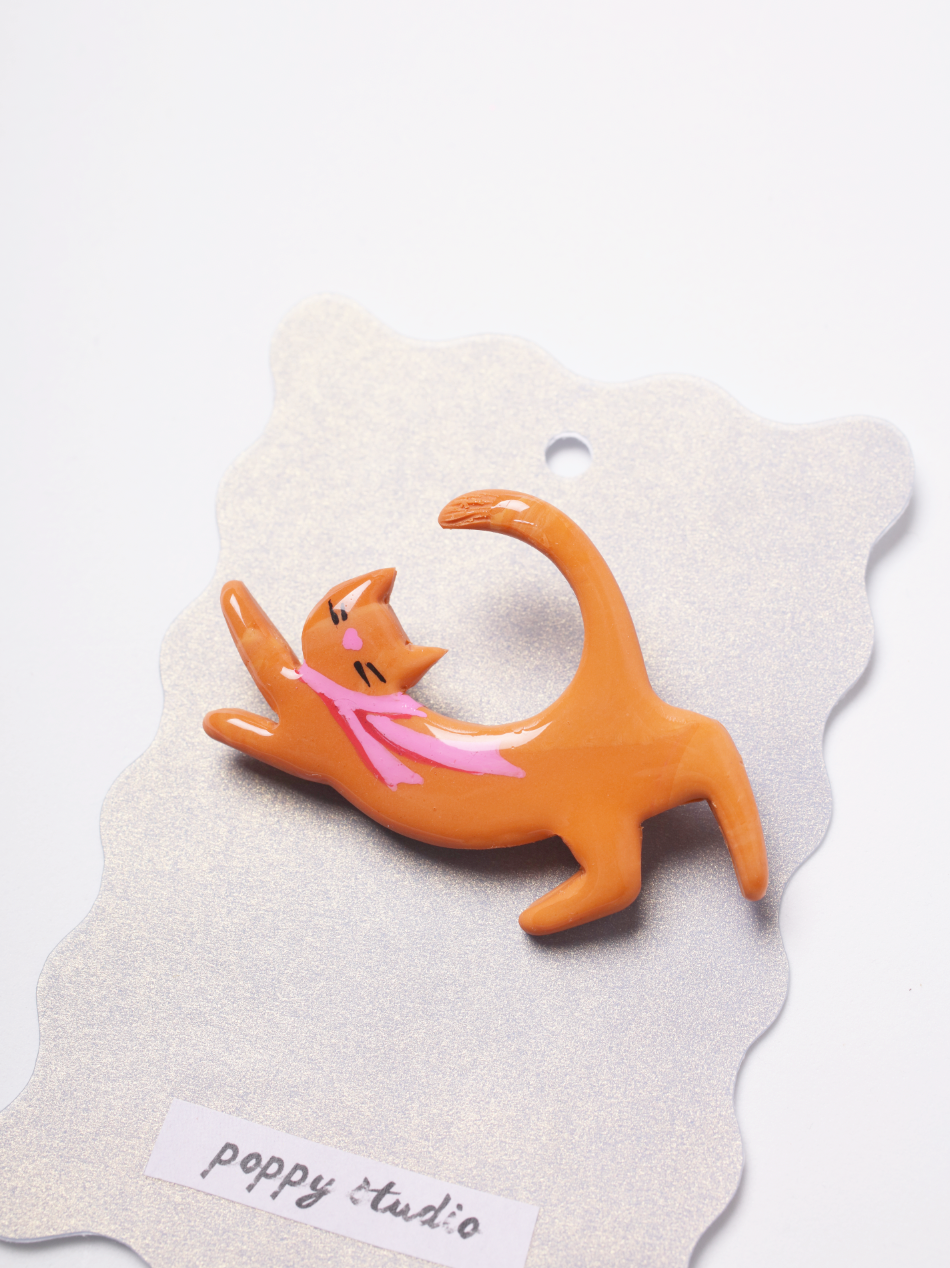 Cat Brooches