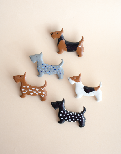 Scottish Terrier Brooch 1