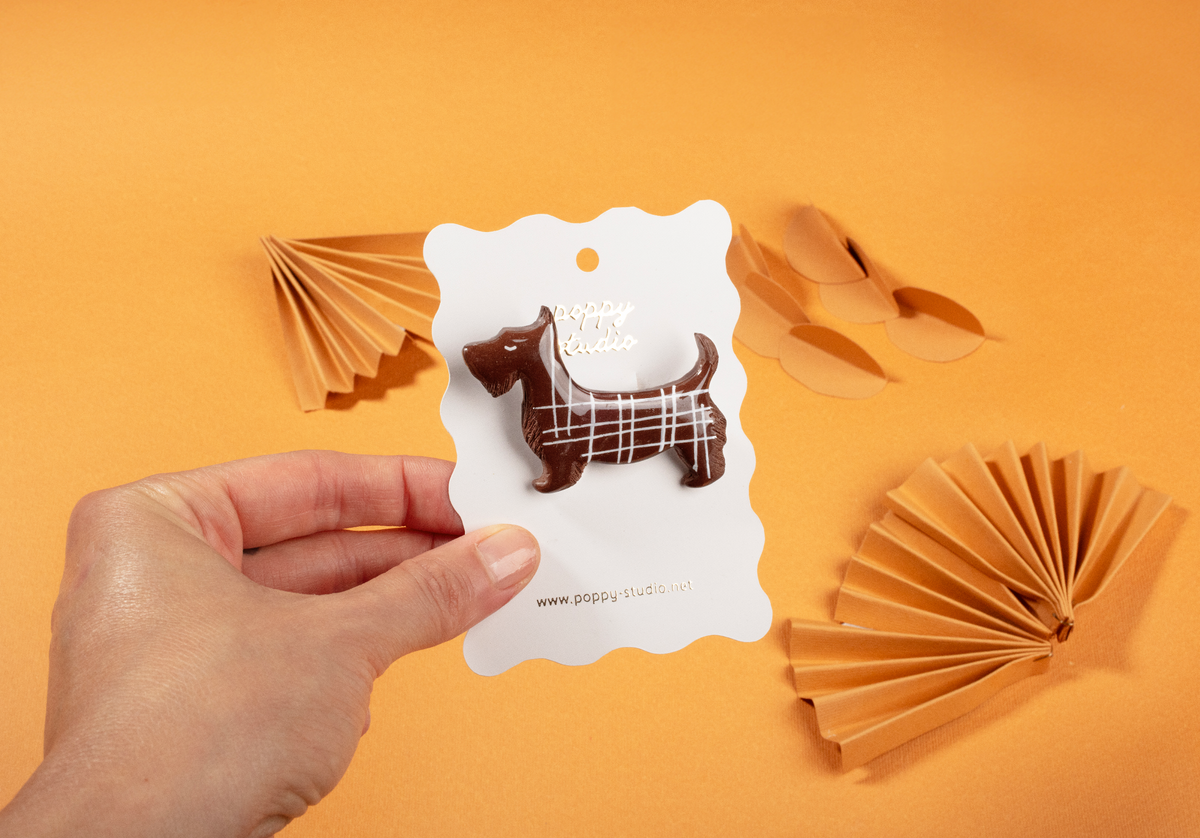 Scottish Terrier Brooch 4
