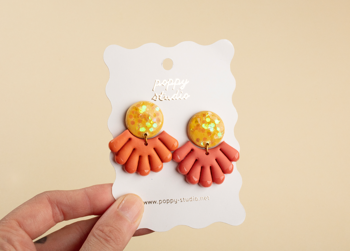 Sunset earrings